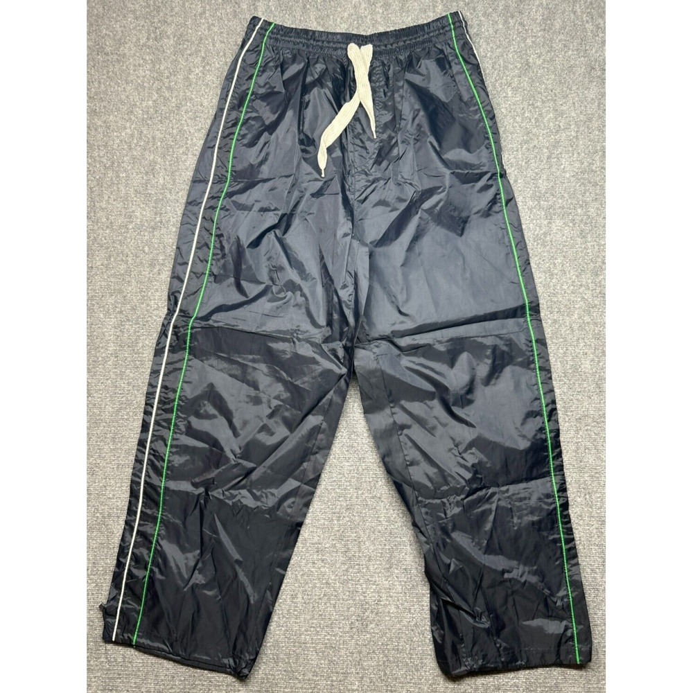 Vintage PJ Mark Activewear Pants Mens 2XL Navy Blue Pull On Stretch 90's Y2K New